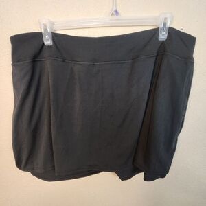 Realessentials Black Stretch Skort 3X (5720)
